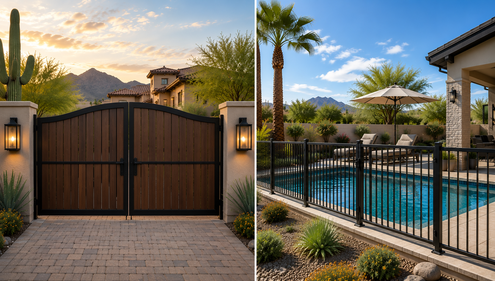 Custom gates and fencing