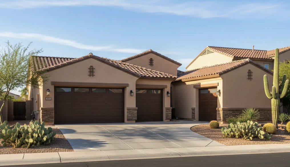 Arizona Home Four Car Garage