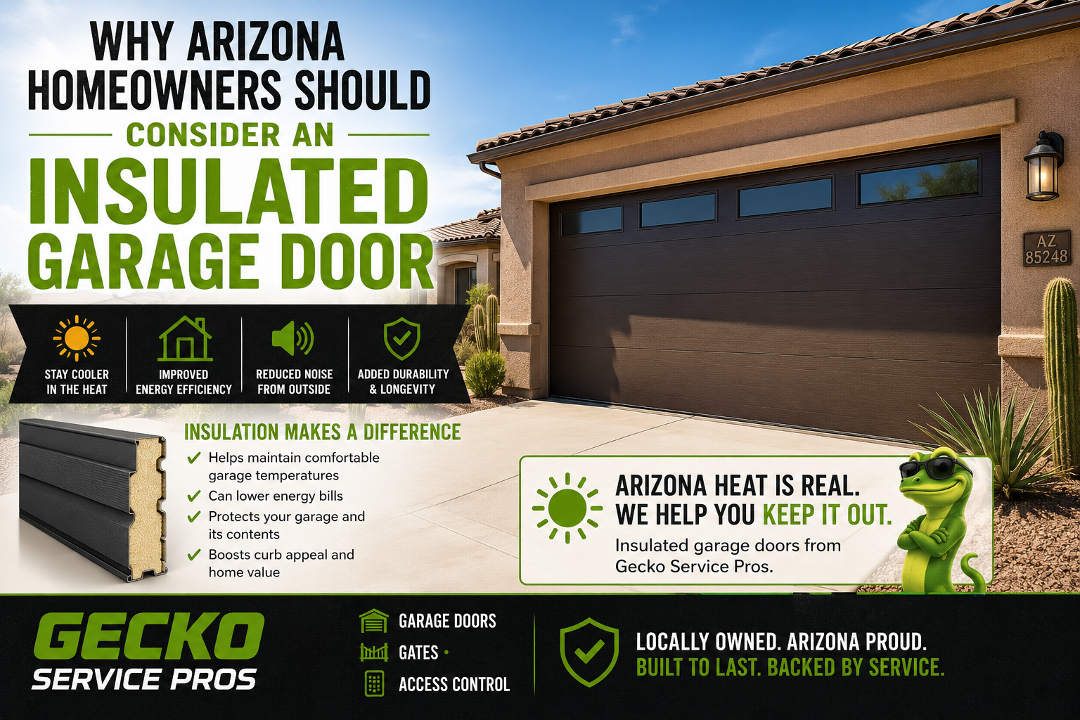 insulated garage door