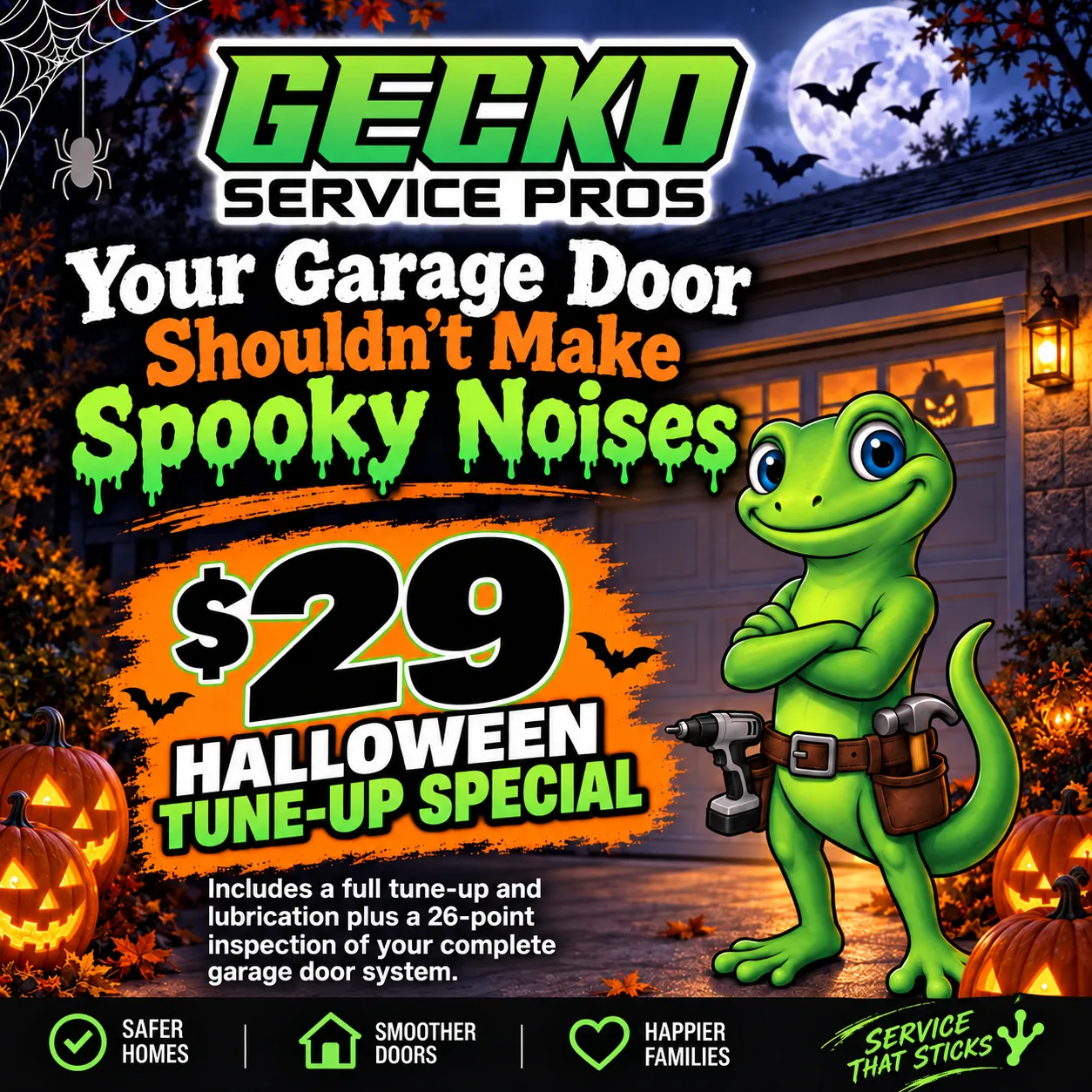 Gecko Service Pros Season Garage Door Specials
